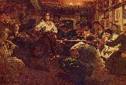 Ilya Repin Party France oil painting reproduction